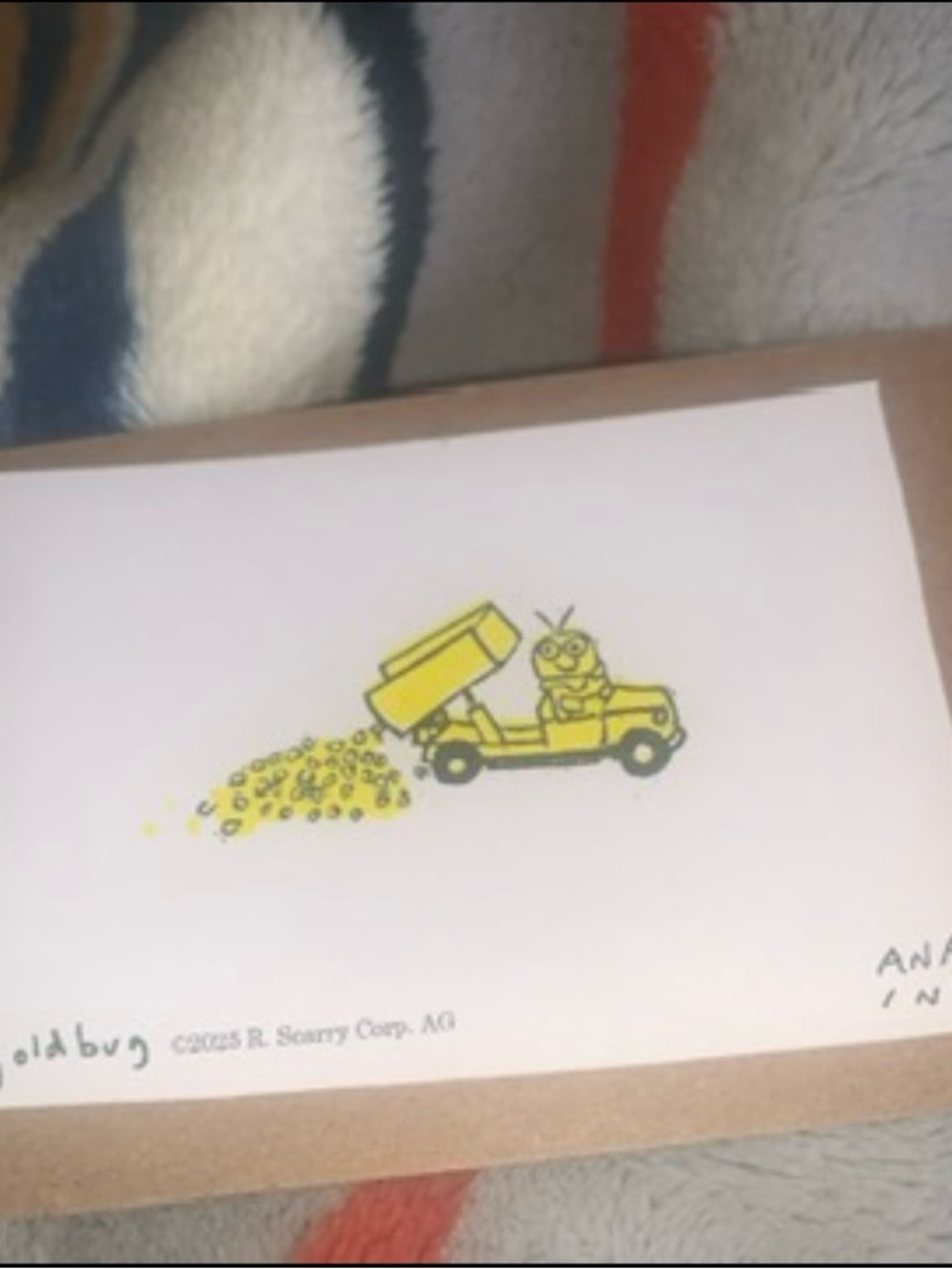 Goldbug inciardi mini print